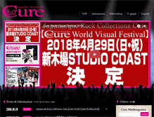 Tablet Screenshot of cure-net.com